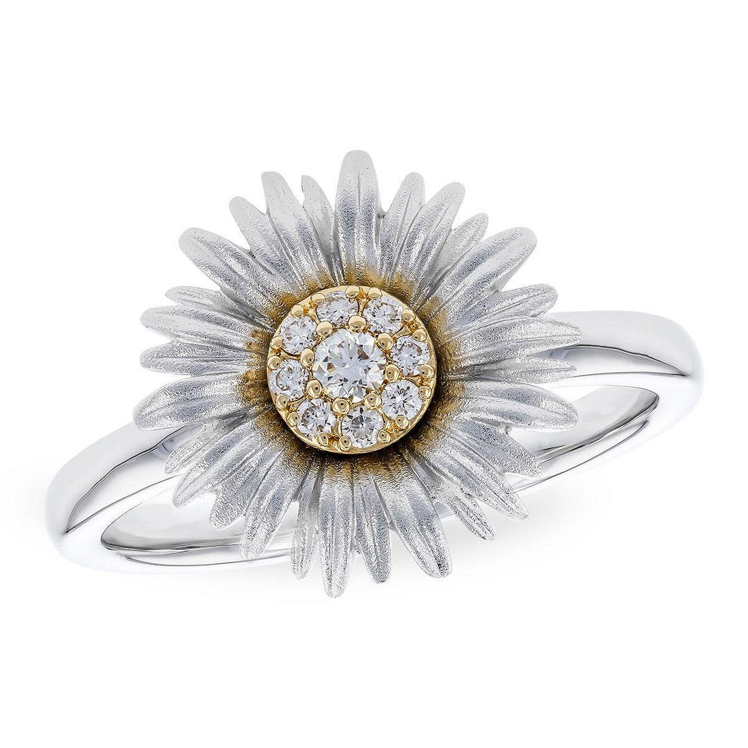 14KT Gold Ladies Diamond Ring