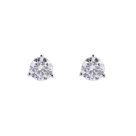 14KT Gold Diamond Earrings