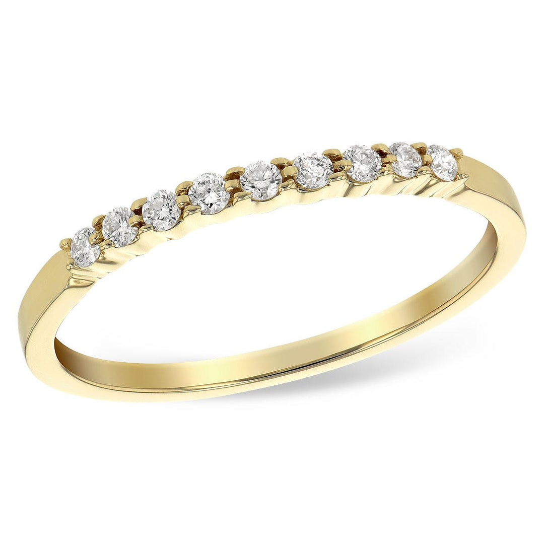 14KT Gold Ladies Diamond Wedding Ring