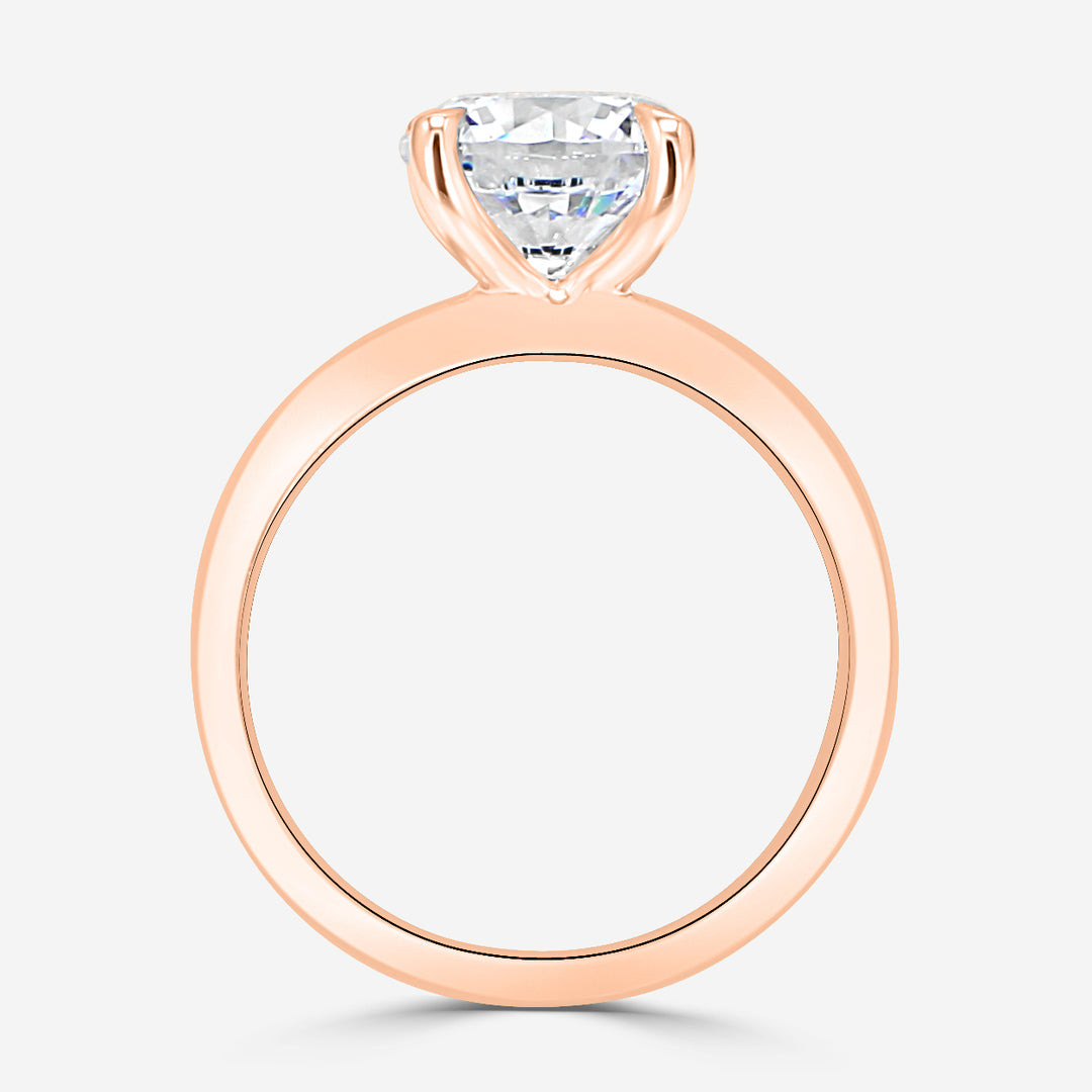 Kacy 3.5mm width engagement ring