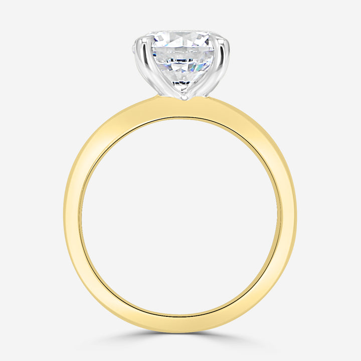 Kacy 3.5mm width engagement ring