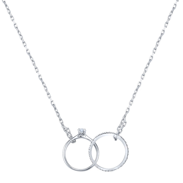 Round Diamond Solitaire Necklace