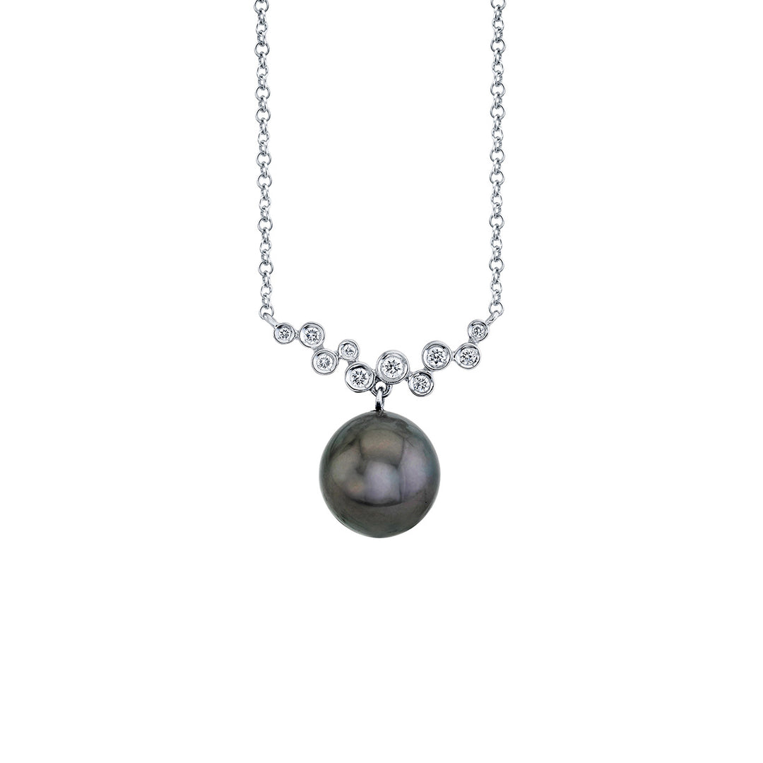 Pearl & Diamond Necklace