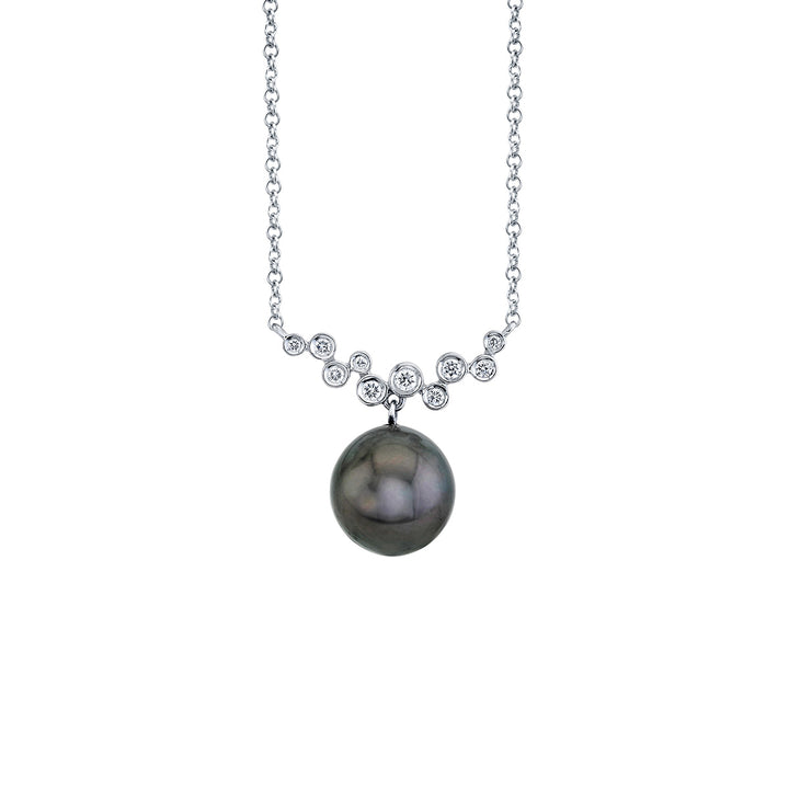 Pearl & Diamond Necklace