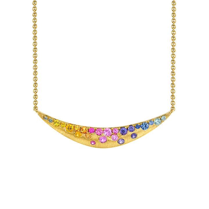 Multicolor Sapphire Necklace