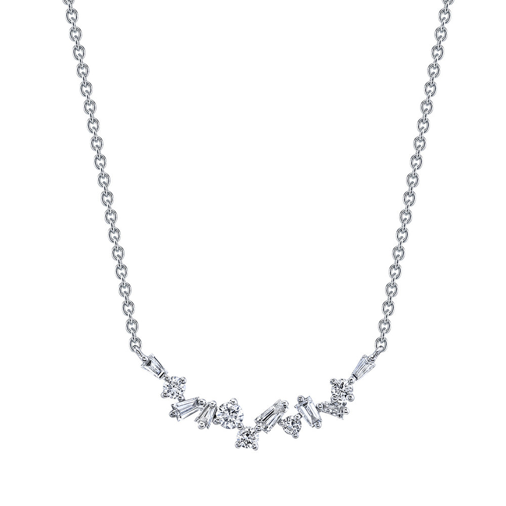 Round Diamond Necklace