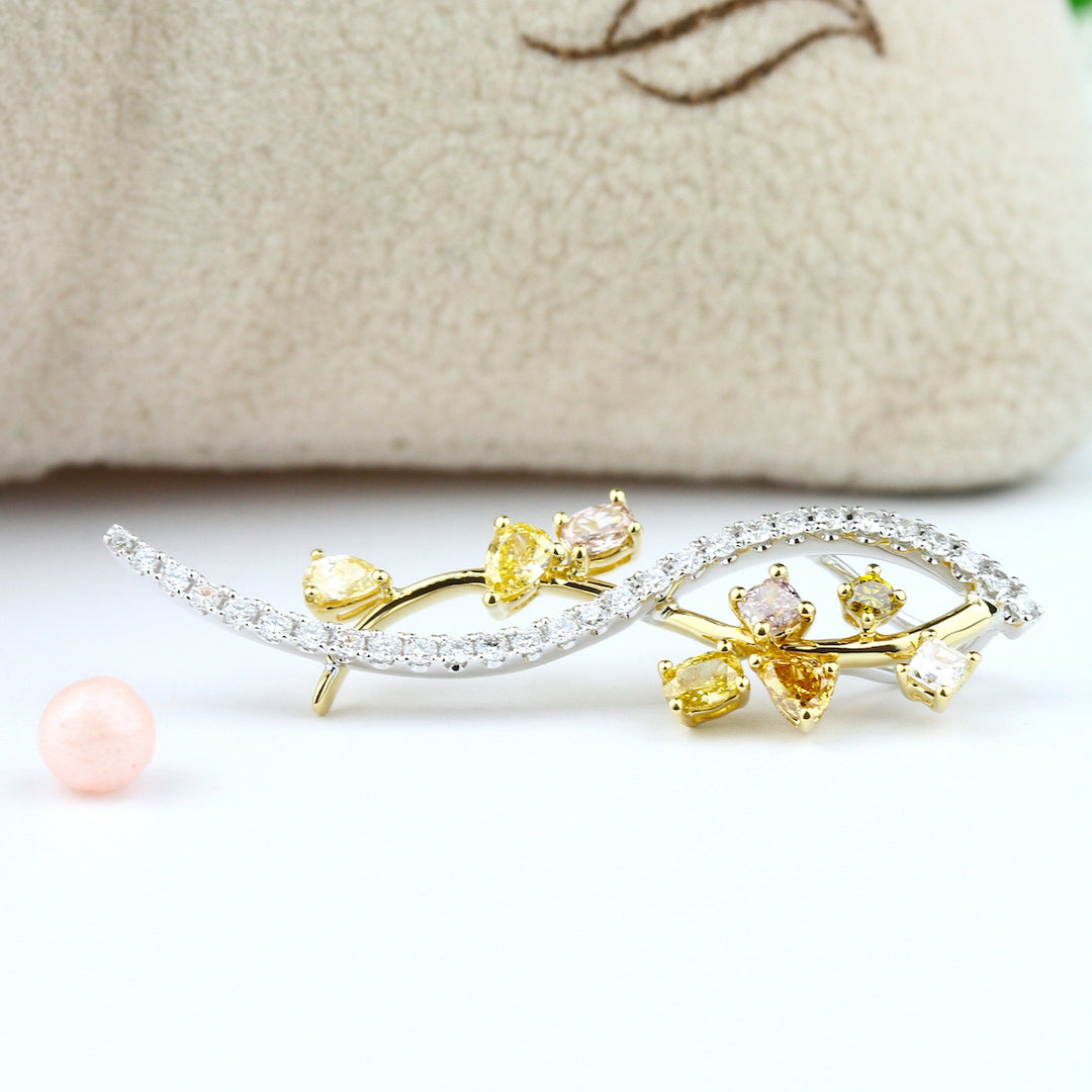 Fancy Color Diamond Pendant