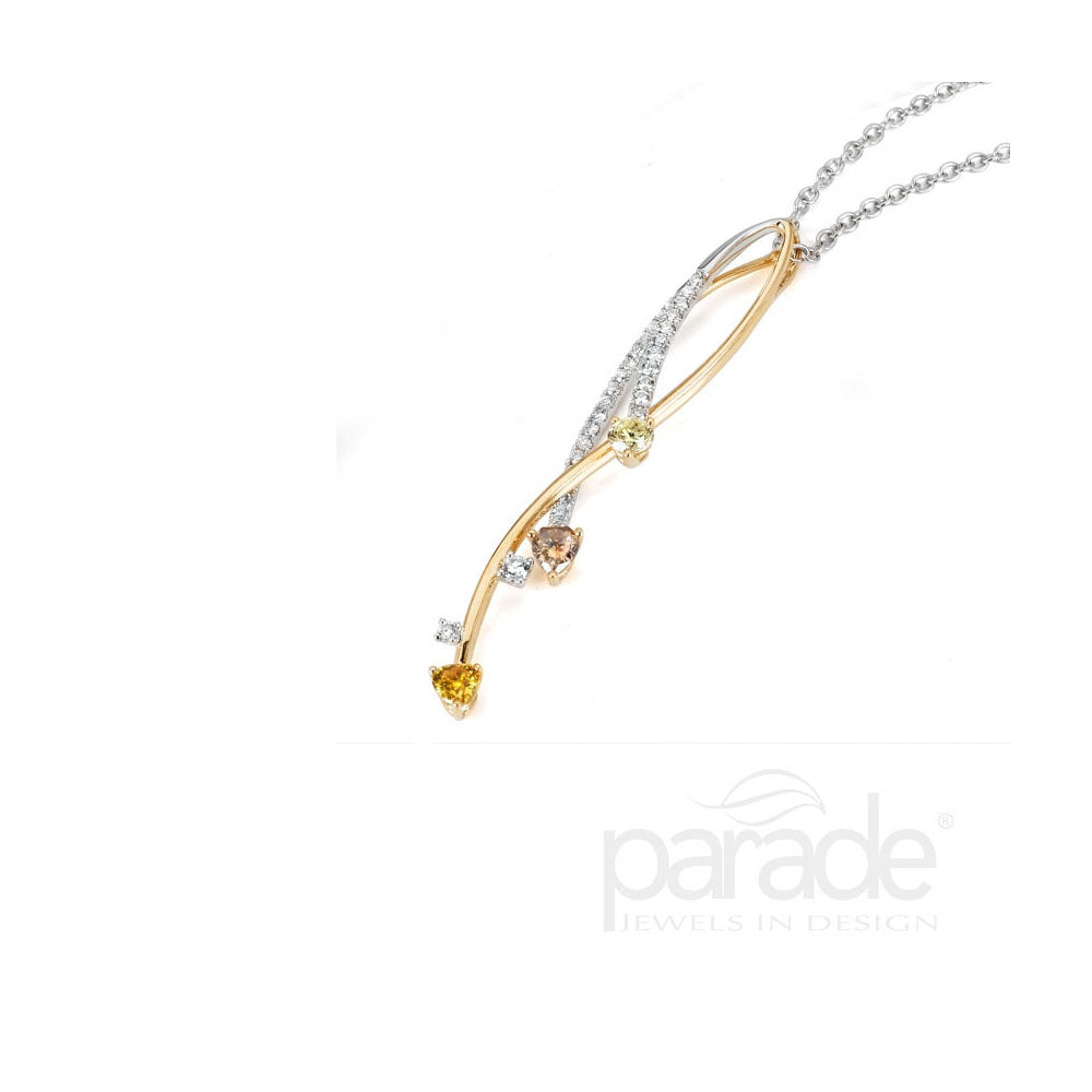 Fancy Color Diamond Pendant