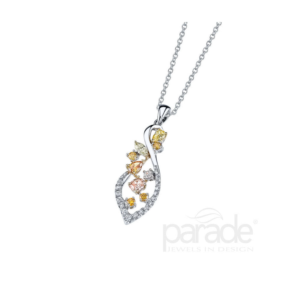 Fancy Color Diamond Pendant