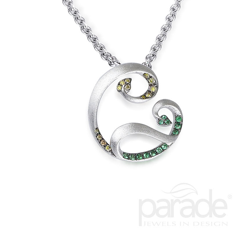 Yellow Diamond Pendant