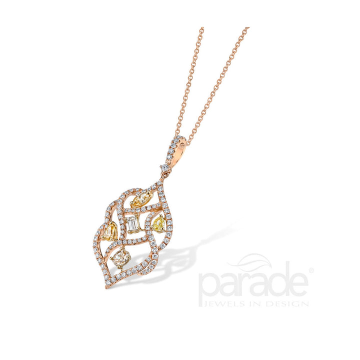 Fancy Color Diamond Pendant