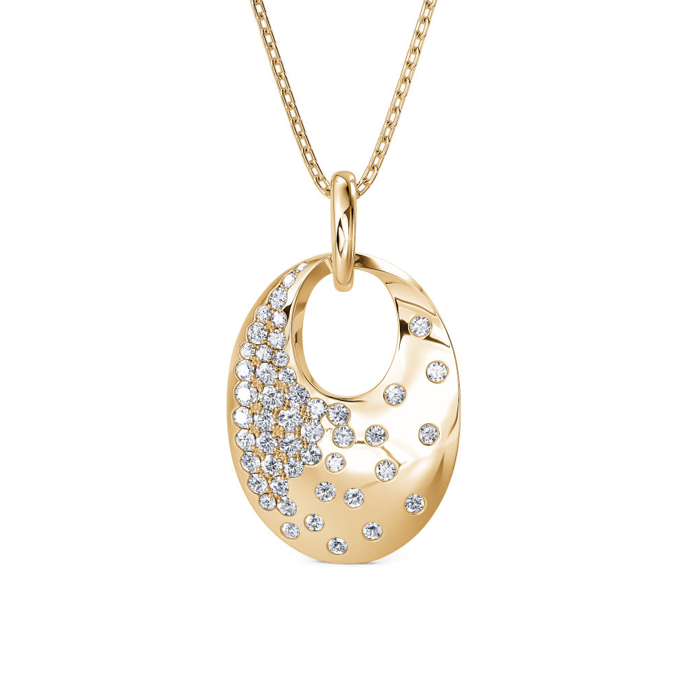 Yellow Gold Diamond Pendant