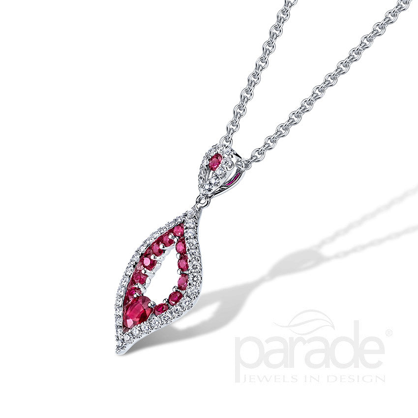 Ruby & Diamond Pendant