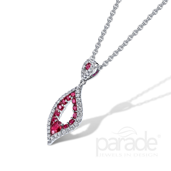 Ruby & Diamond Pendant