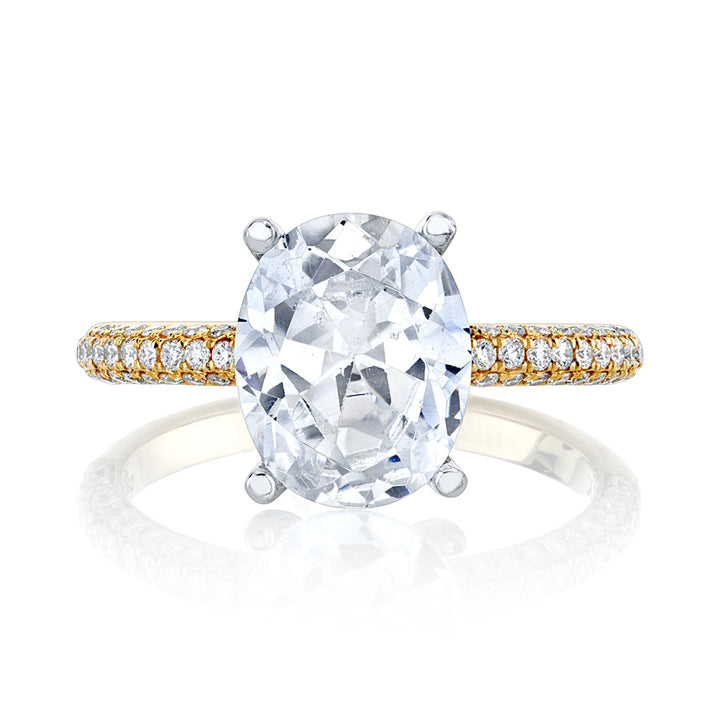 Oval Diamond Engagement Ring