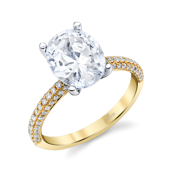 Oval Diamond Engagement Ring