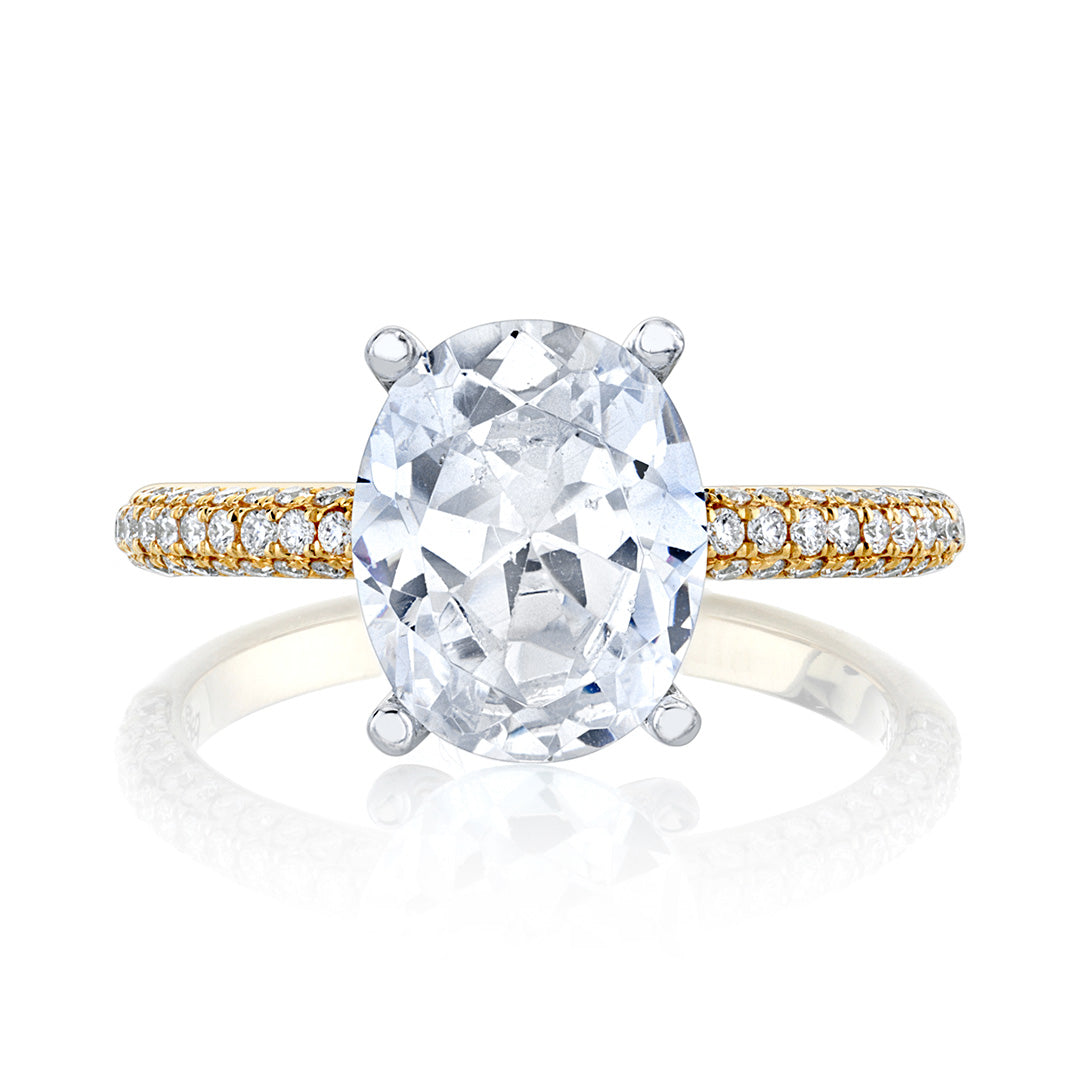 Oval Diamond Engagement Ring