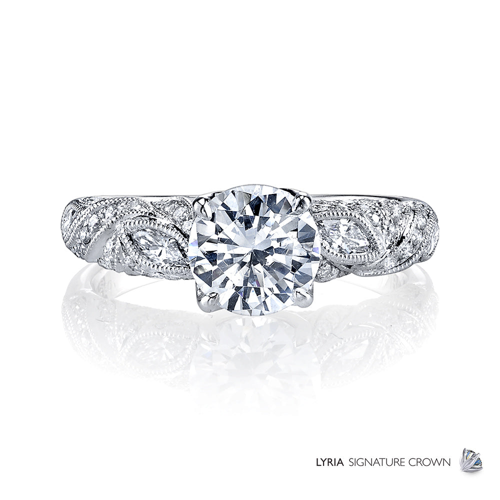 Marquise Diamond Engagement Ring