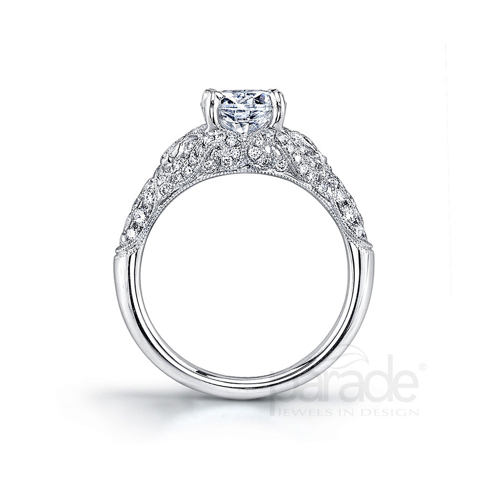 Diamond Art Deco Engagement Ring