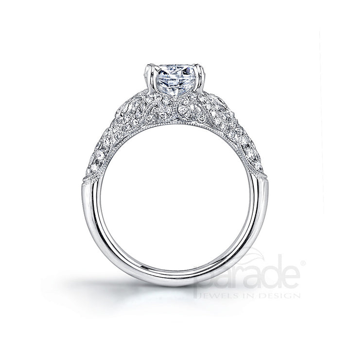 Diamond Art Deco Engagement Ring