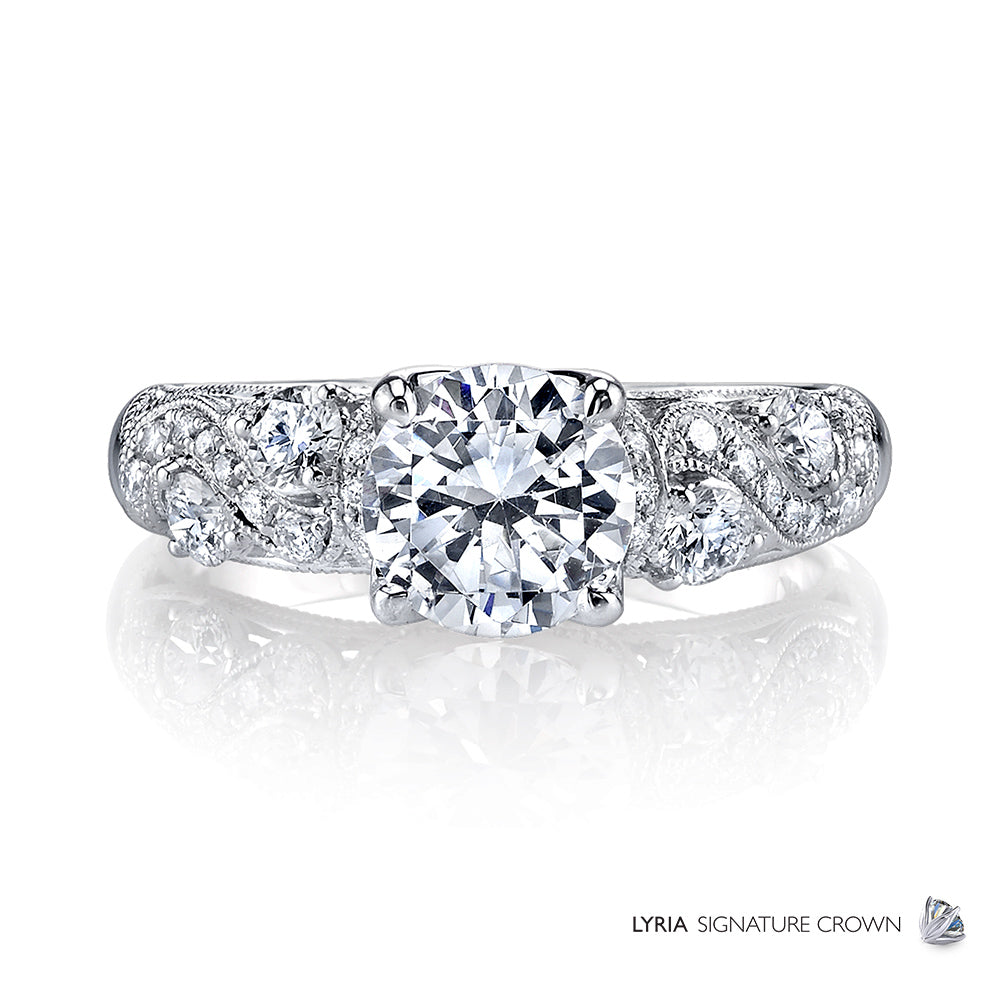Diamond Art Deco Engagement Ring
