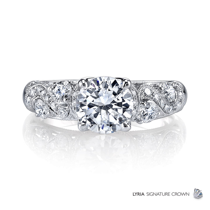 Diamond Art Deco Engagement Ring