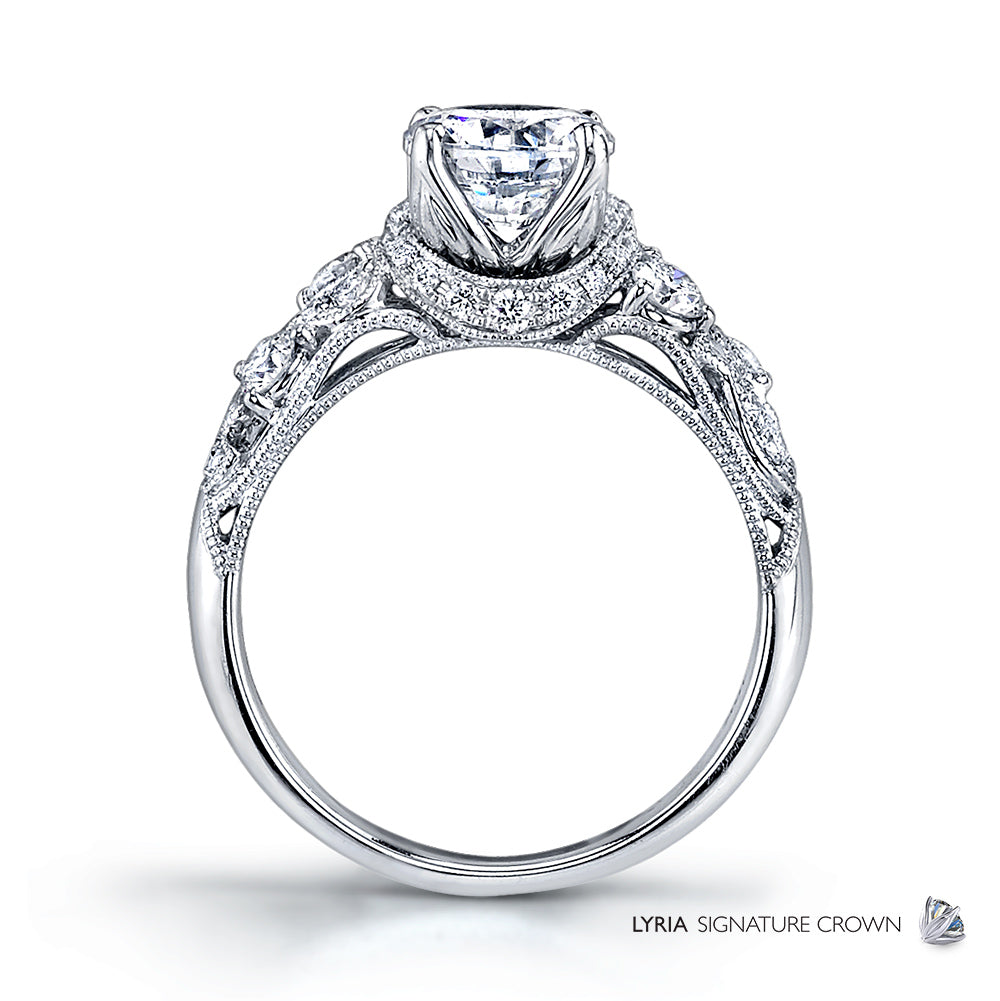 Diamond Art Deco Engagement Ring