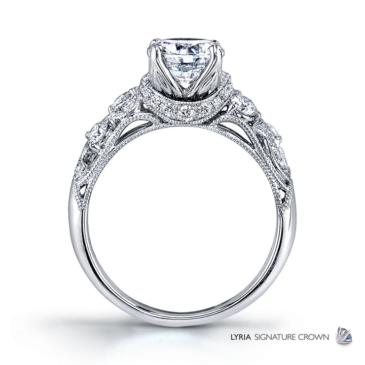 Diamond Art Deco Engagement Ring
