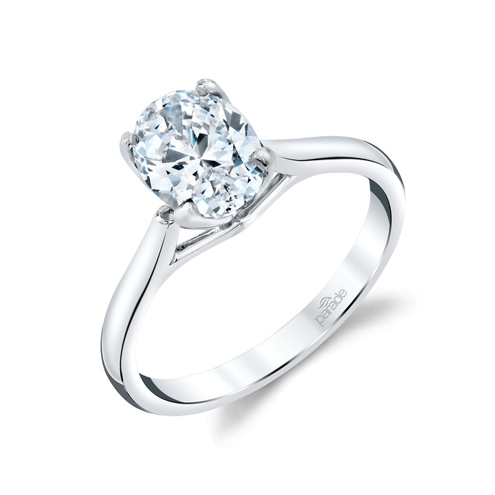 Oval Solitaire Engagement Ring