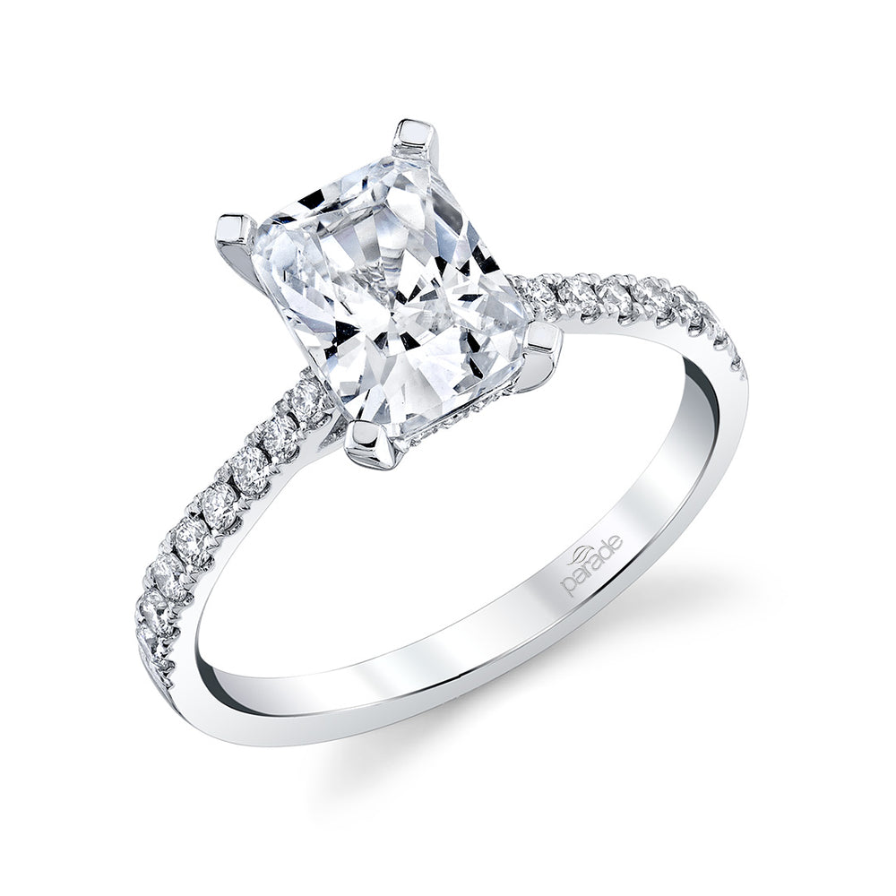 Diamond Halo Engagement Ring