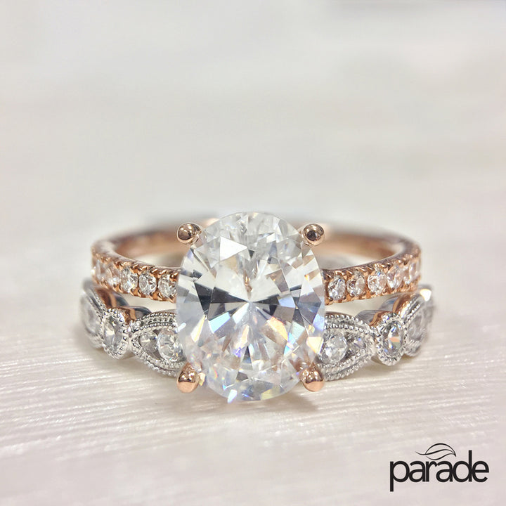 Diamond Halo Engagement Ring
