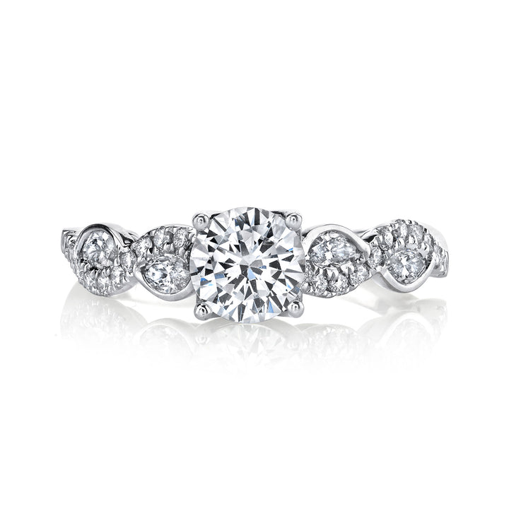 Marquise Diamond Engagement Ring