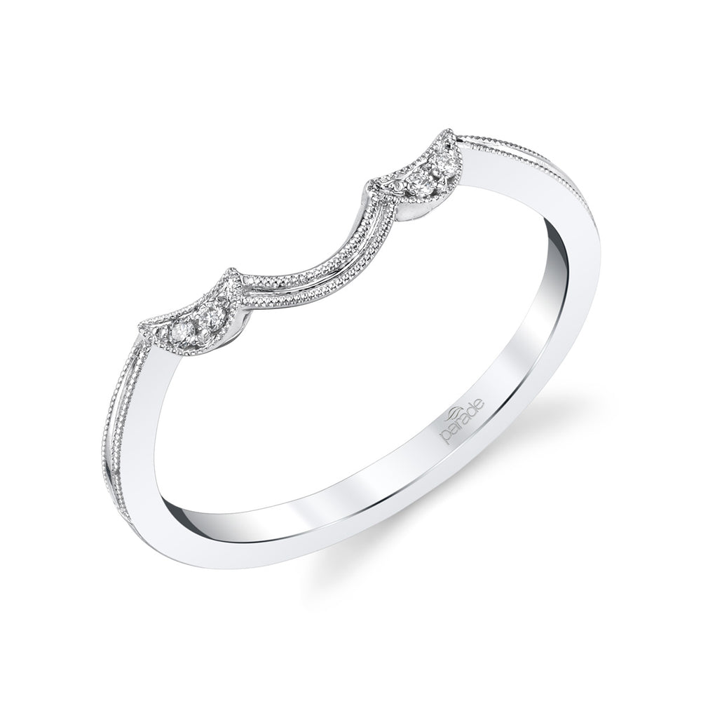 Milgrain Wedding Band