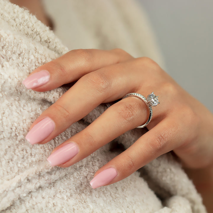 Diamond Solitaire Engagement Ring