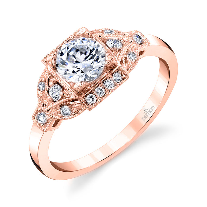 Halo Engagement Ring