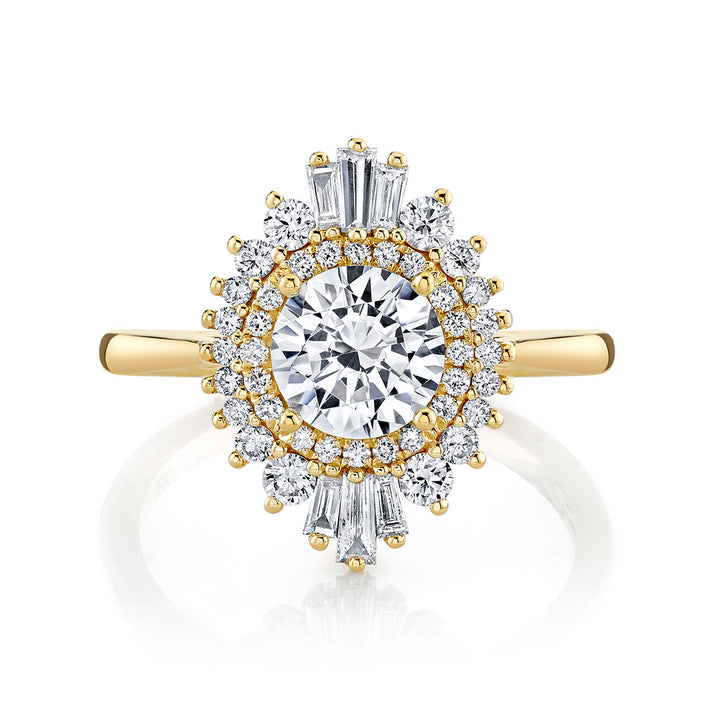 Round Diamond Engagement Ring