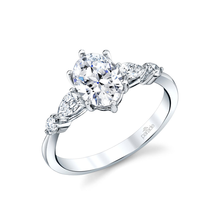 Oval Diamond Engagement Ring