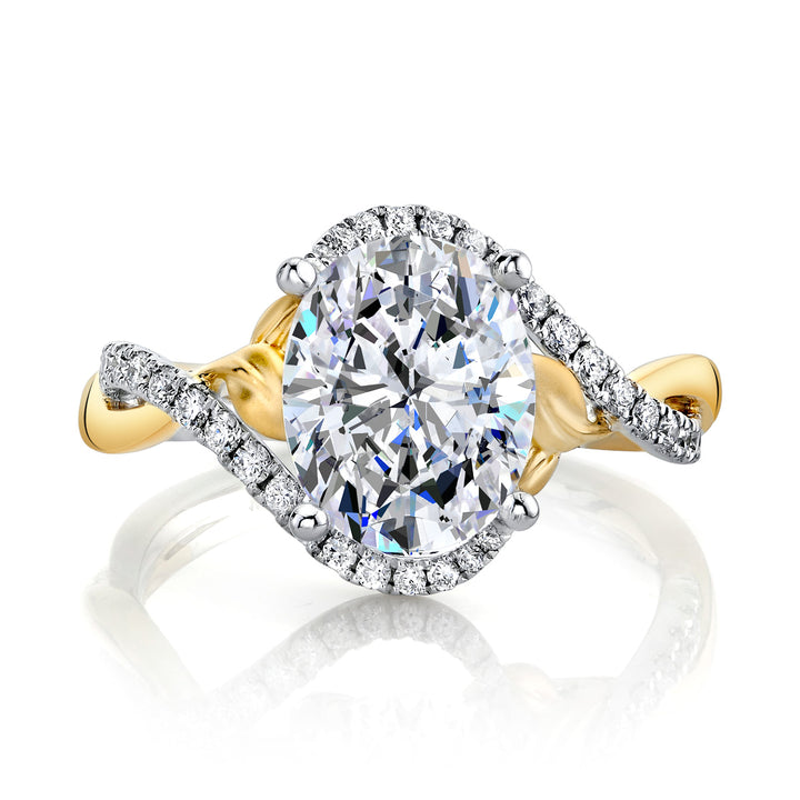 Oval Diamond Engagement Ring