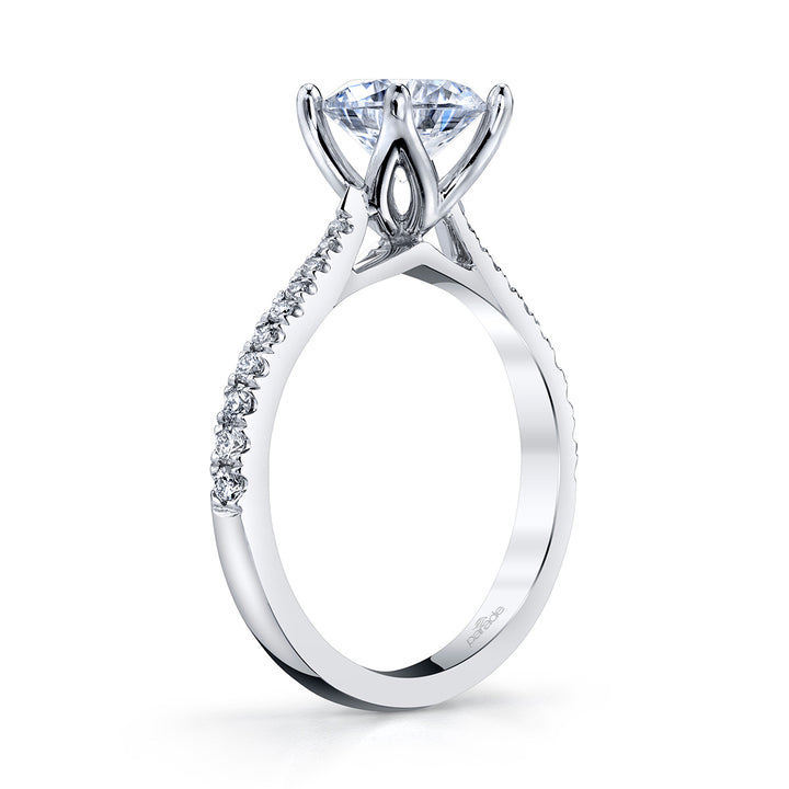 Diamond Bar Engagement Ring