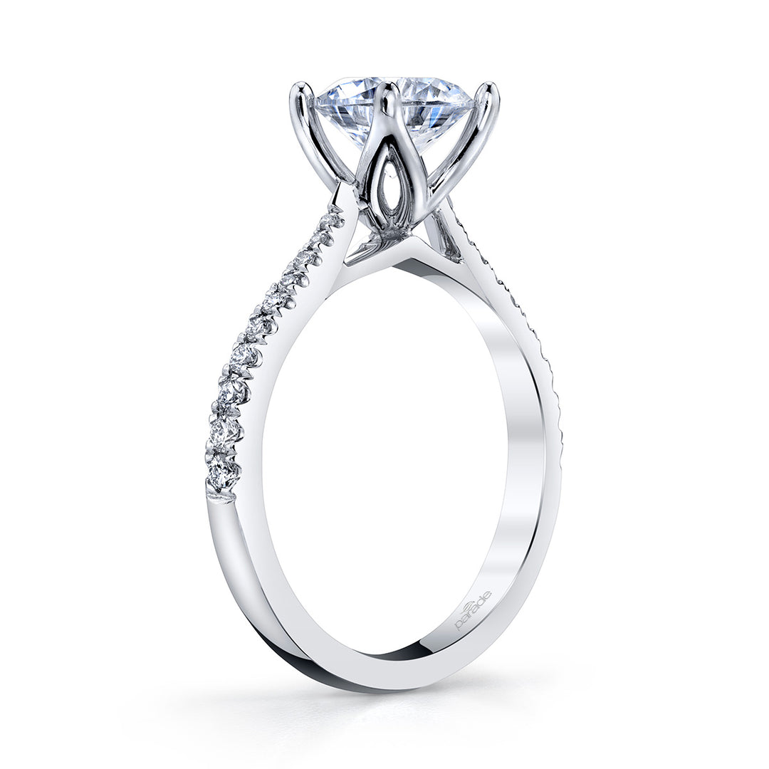 Diamond Bar Engagement Ring