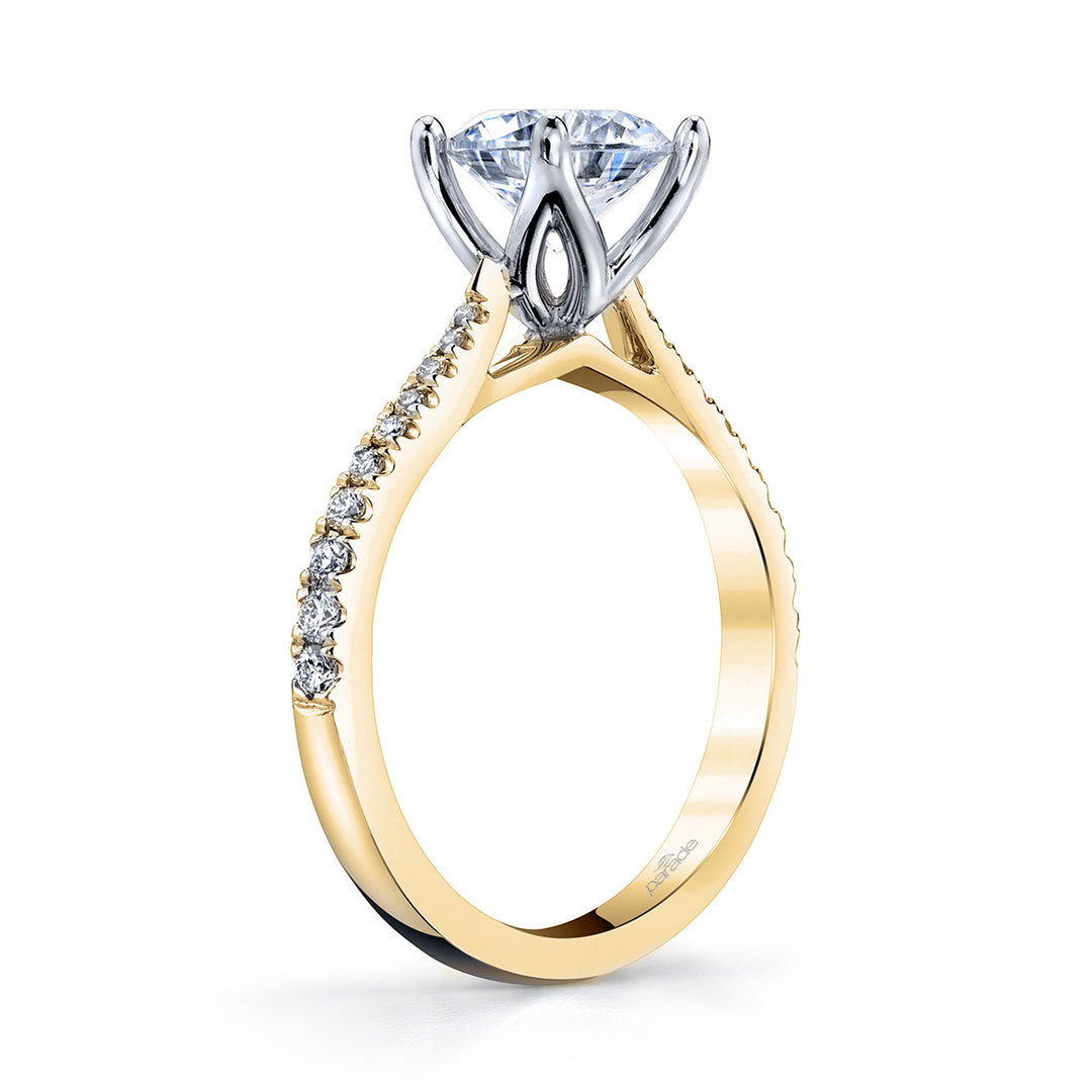 Diamond Bar Engagement Ring