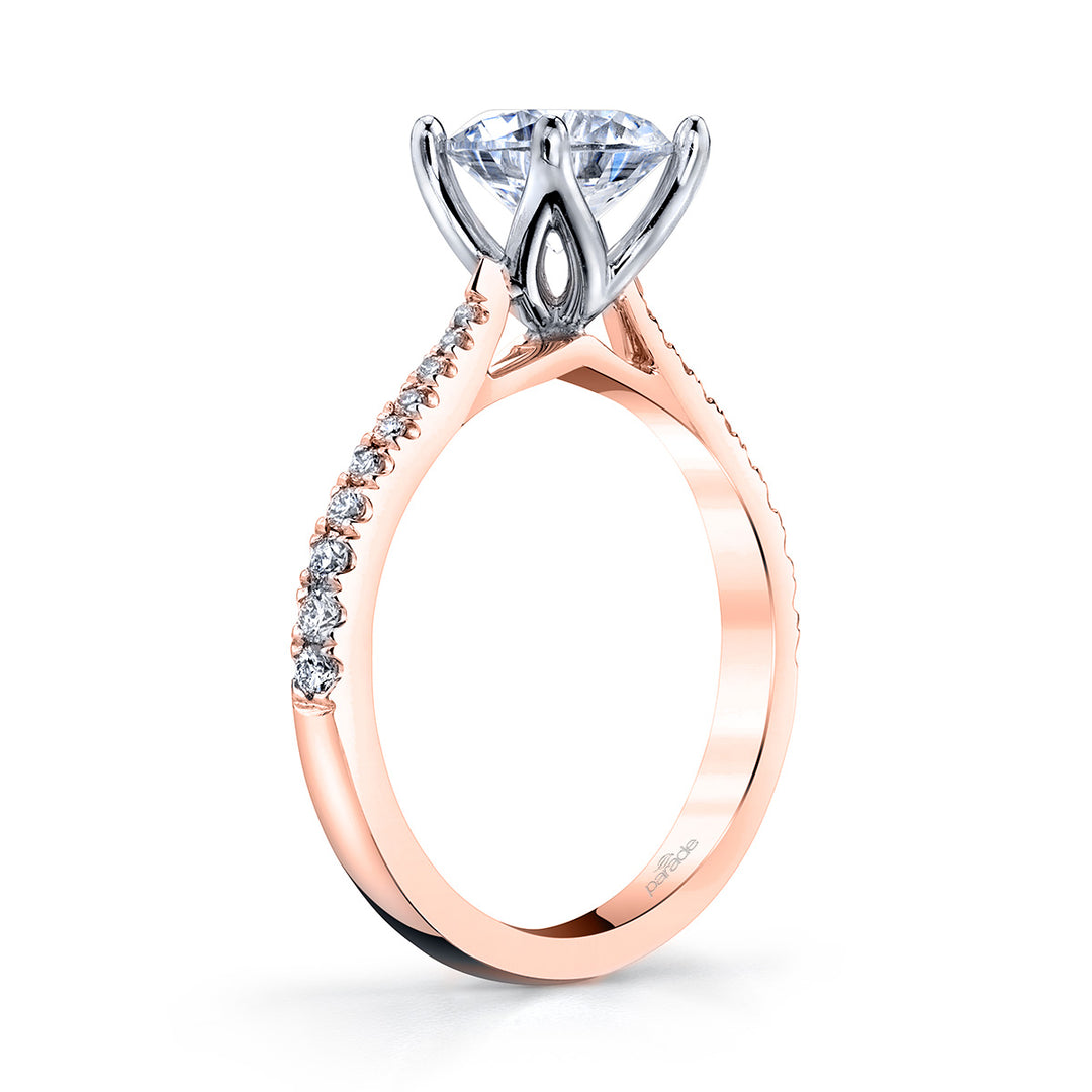 Diamond Bar Engagement Ring