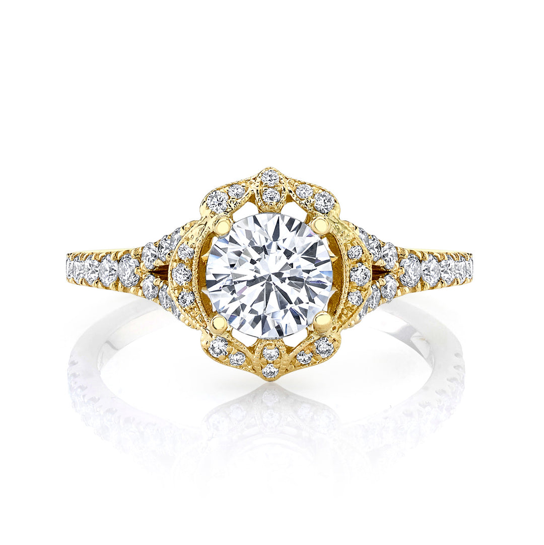 Halo Engagement Ring