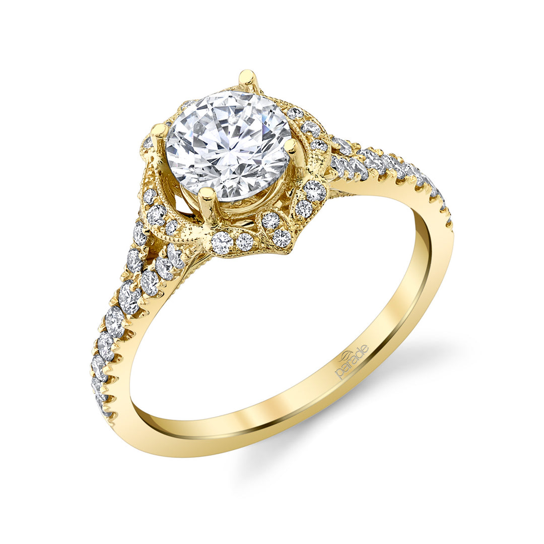 Halo Engagement Ring