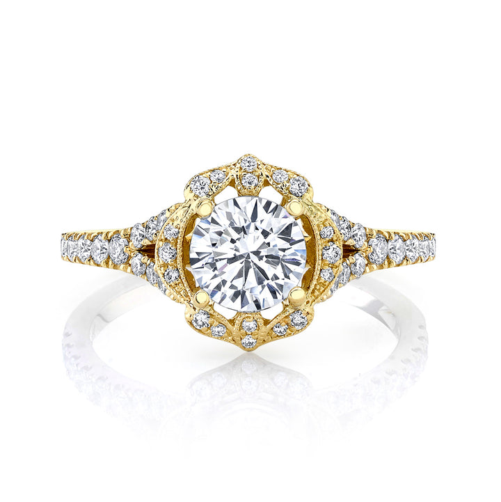 Halo Engagement Ring