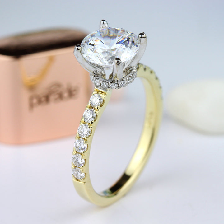 Halo Engagement Ring