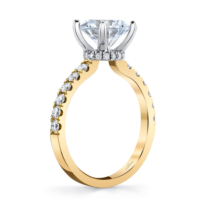 Halo Engagement Ring