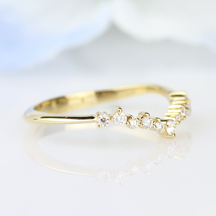 Diamond Wedding Band