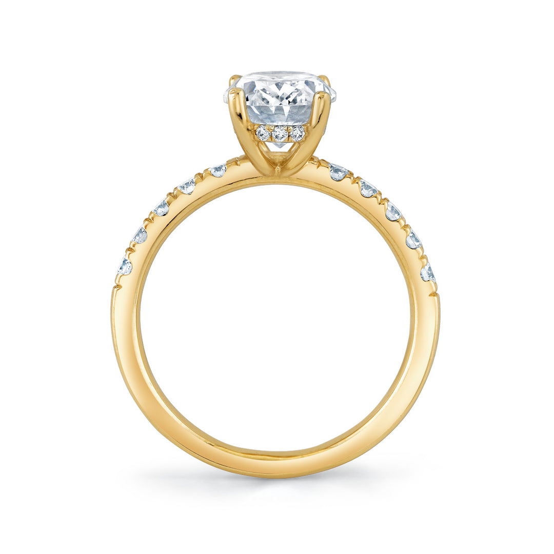 Oval Diamond Engagement Ring