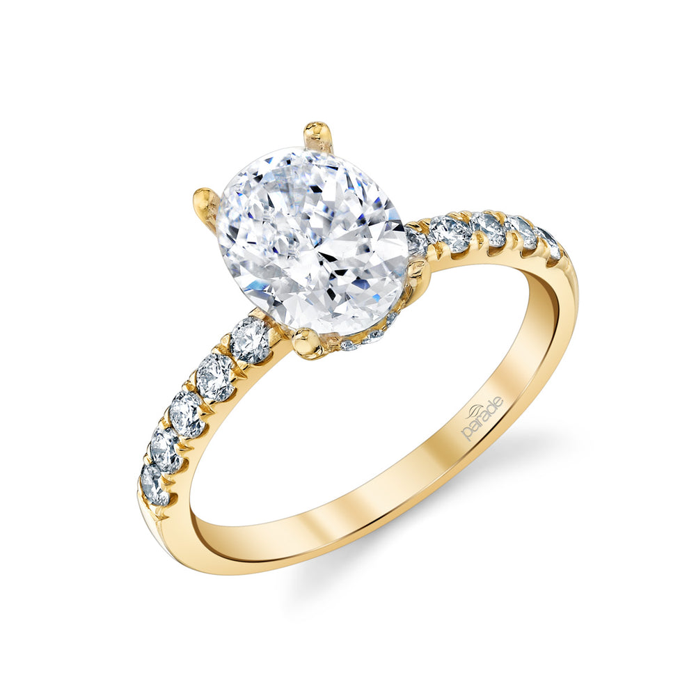 Oval Diamond Engagement Ring
